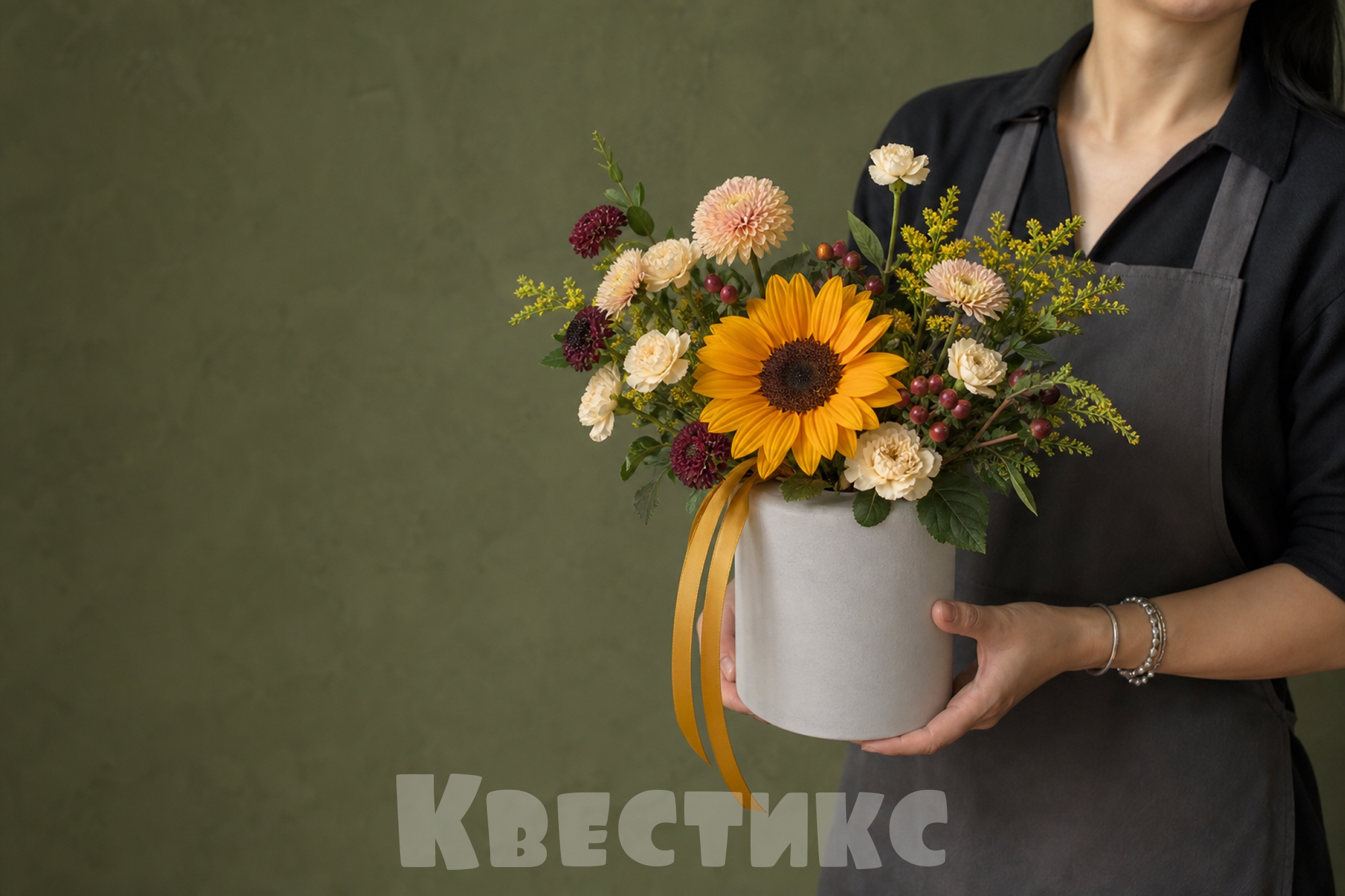цветы для учителя в школу